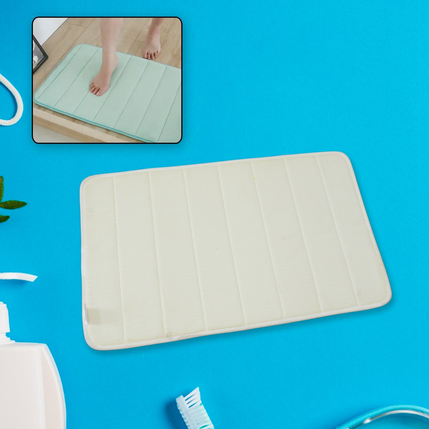 Super Absorbent Floor Mat Non-Slip Mat, Bath Mat, Instant Drying Mat, Bathroom Rug, Absorbent Bath Mat, Suitable for Bathroom, Kitchen, Door Mat Super Absorbent Floor Mat Non-Slip Mat, Bath Mat, Instant Drying Mat, Bathroom Rug, Absorbent Bath Mat, Suitable for Bathroom, Kitchen, Door Mat